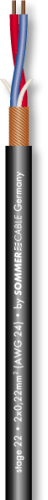 SOMMER CABLE SC-STAGE 22 HIGHFLEX BLK