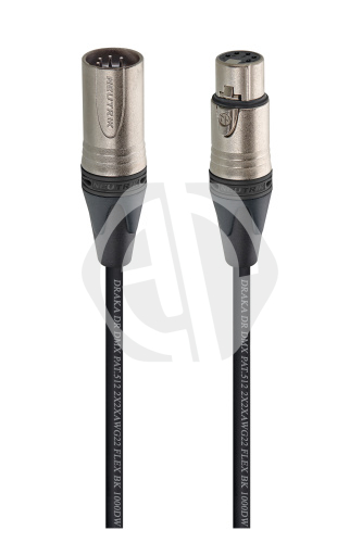 DMX2X5-00-DMX512-BK-N